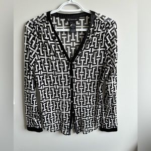 INC International Concepts - V Neck Blouse